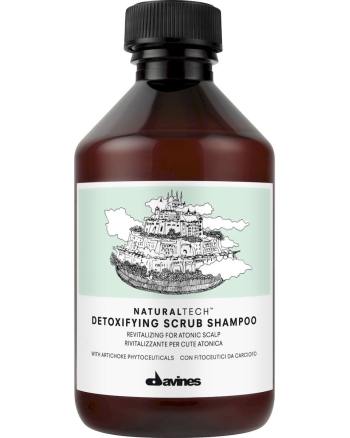 Davines New Natural Tech Detoxifying scrub Shampoo - Детоксирующий шампунь-скраб 250 мл - hairs-russia.ru